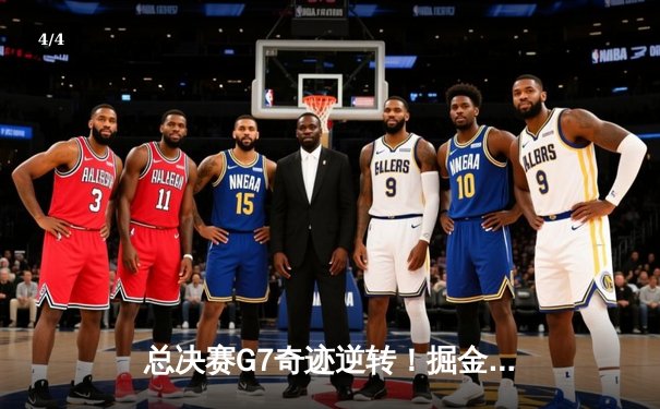 总决赛G7奇迹逆转！掘金98-95险胜热火卫冕成功，约基奇狂砍41+15加冕FMVP - 4